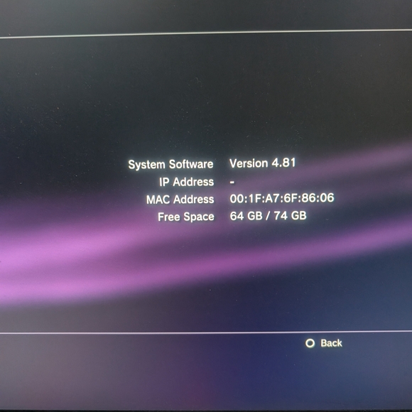 Sony Playstation 3 Console PS3 Fat 80 GB CECHK01 - Tested - Picture 5 of 6